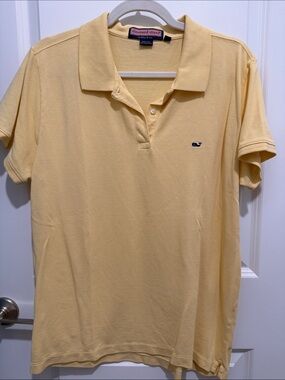 Vineyard Vines Women’s Pale Yellow Polo